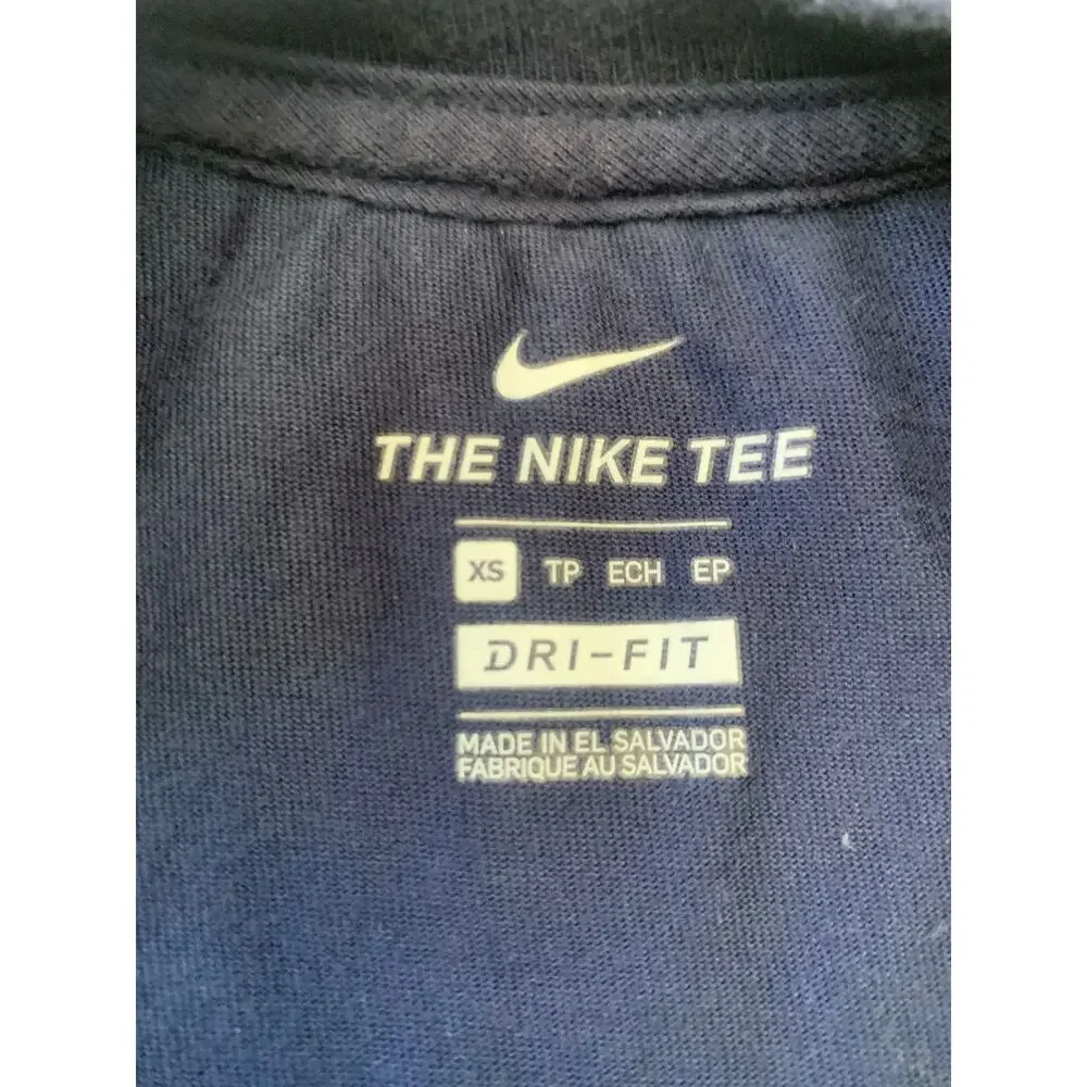 Nike Women XS Navy Tank Top‎ Know Your Power Dri-Fit